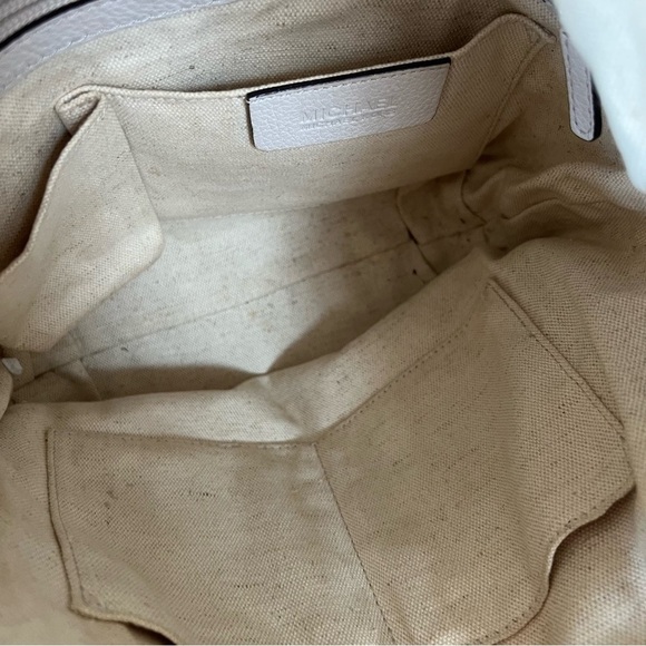 Michael Kors Straw Raffia Shoulder Bag with Gold Handles - Picture 13 of 16